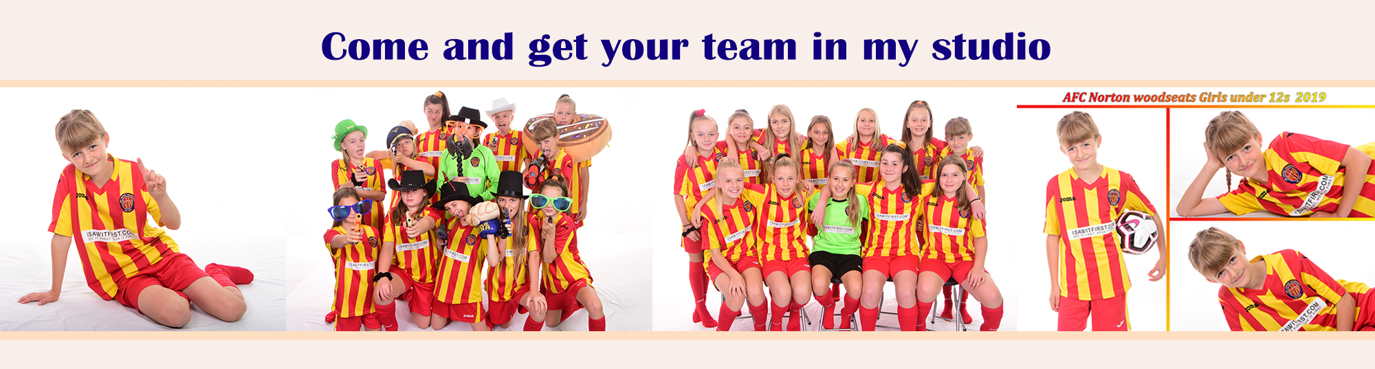 team shoot advert