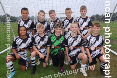 NDYFL – Chesterfield, 1st  game of the season, glapwell gladiators team pict u10